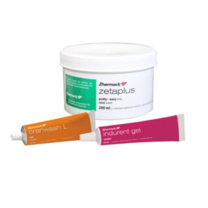SILICONA DE CONDENSACIÓN-ZETAPLUS L TRIAL KIT(200ml)+oranwash+ indurent