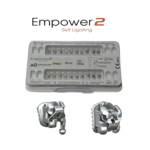 JUEGO DE BRACKET METALICO/EMPOWER ROTH SLOT.022 INTERACTIVO C/GANCHO