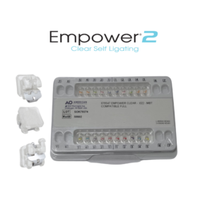 JUEGO DE BRACKET ESTETICO /EMPOWER MBT CLEAR INTERACTIVO MBT SLOT 022