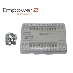 JUEGO DE BRACKET METALICO/EMPOWER MBT DUAL SLOT 022