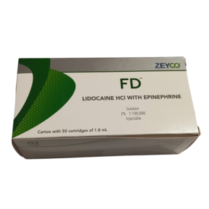 ANESTESIA - FD LIDOCAINA C/ EPINEFRINA 2% TUBO DE VIDRIO
