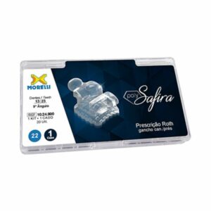 Kit Bracket Roth PolySapphire 022" Gancho Can./Prensa 10.24.900