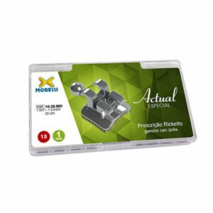 Kit Bracket Ricketts Actual Especial .018" Gancho Can./Pres 10.25.900