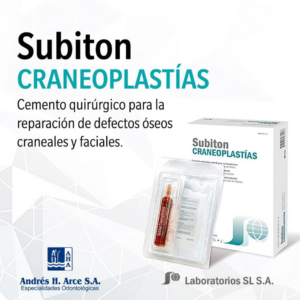 CEMENTO QUIRÚRGICO PARA CRANEOPLASTÍAS / SUBITON