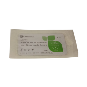 HILO DE NYLON 4/0 CON AGUJA