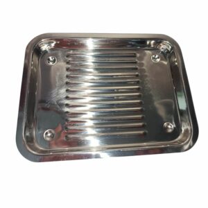 BANDEJA ACANALADA PARA 12 INSTRUMENTALES 15x20cm