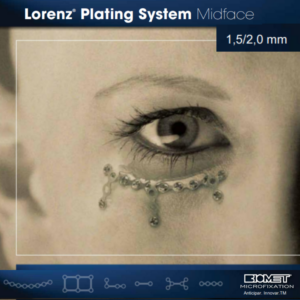 SISTEMA DE PLACAS CMF LORENZ® Midface 1,5/2,0MM