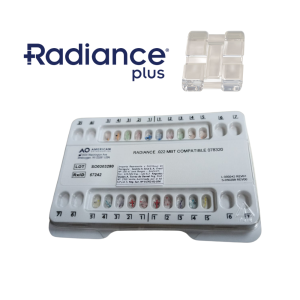 JUEGO DE BRACKET ESTETICO RADIANCE MBT SLOT 022