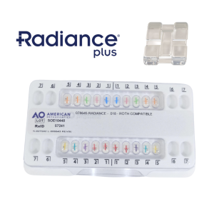 JUEGO DE BRACKET ESTETICO RADIANCE ROTH  SLOT 018
